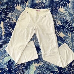 White Healing Hands yoga pants